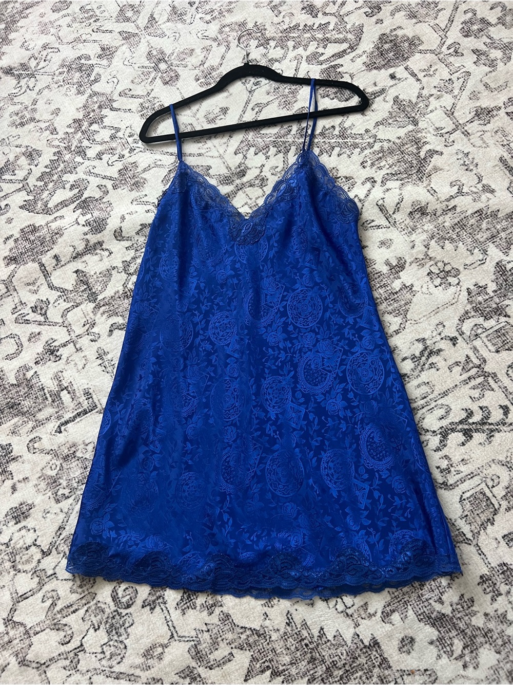 Victoria's Secret Cobalt Blue Lace Camisole